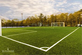 Soccer field at Town & Country Luxury Apartments, New York